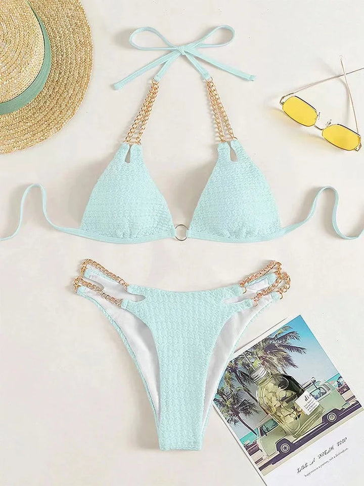 Modea Luxe Kettenbikini mit verstellbaren Trägern