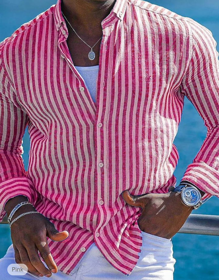 Pius | Gestreiftes Hemd für klassische Outfits mit modernem Twist