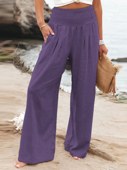 Léa Stilvolle Hosen für elegante Sommerlooks