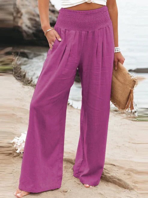 Léa Stilvolle Hosen für elegante Sommerlooks