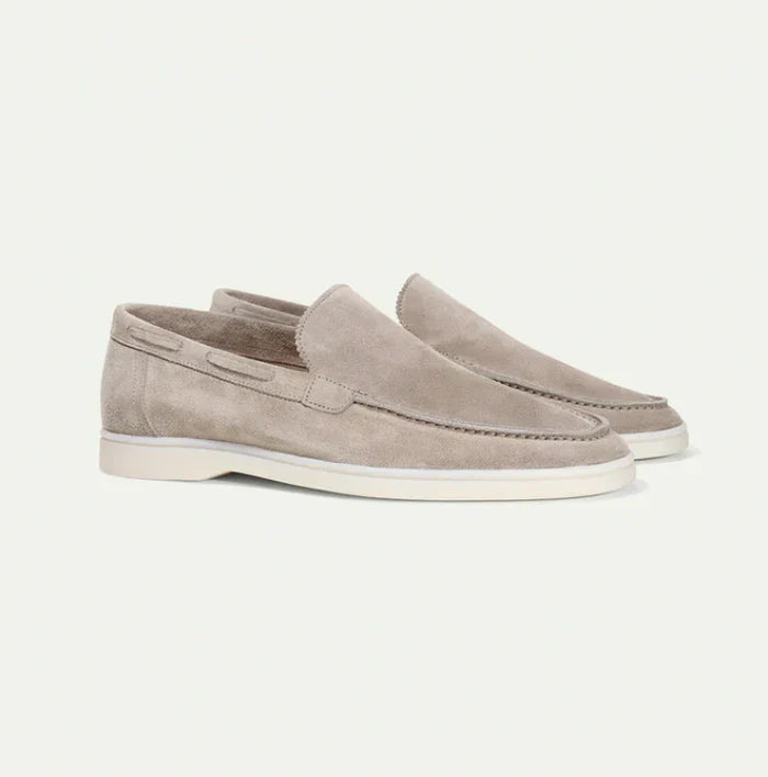 Old Money Klassische Loafers aus Wildleder für stilbewusste Herren