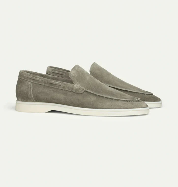Old Money Klassische Loafers aus Wildleder für stilbewusste Herren
