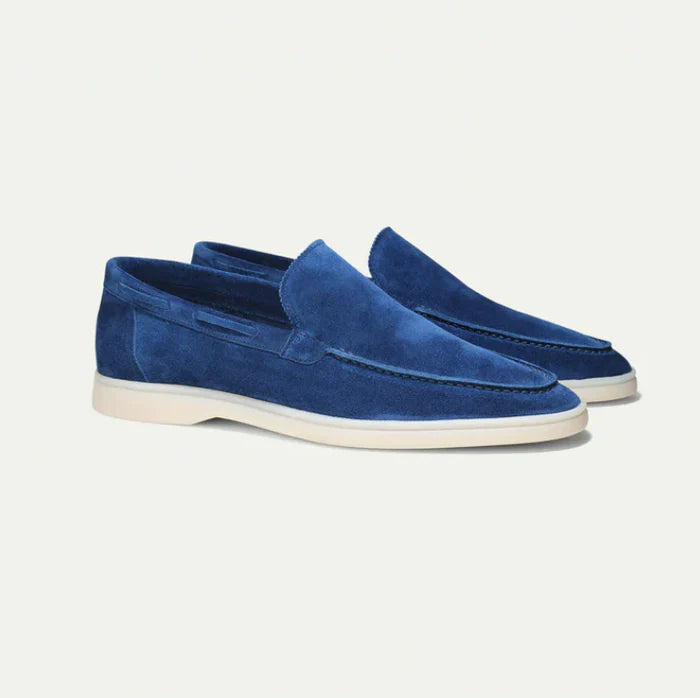 Old Money Klassische Loafers aus Wildleder für stilbewusste Herren