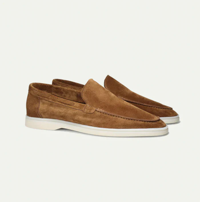 Old Money Klassische Loafers aus Wildleder für stilbewusste Herren