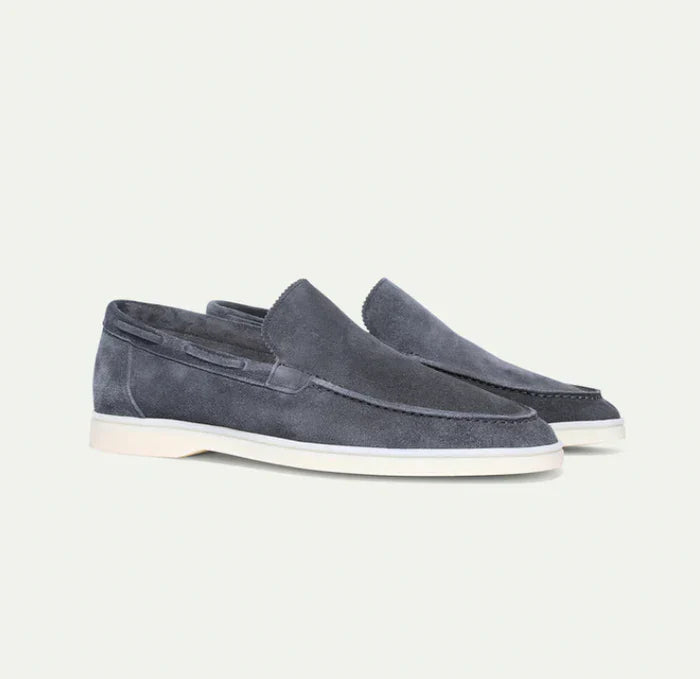 Old Money Klassische Loafers aus Wildleder für stilbewusste Herren
