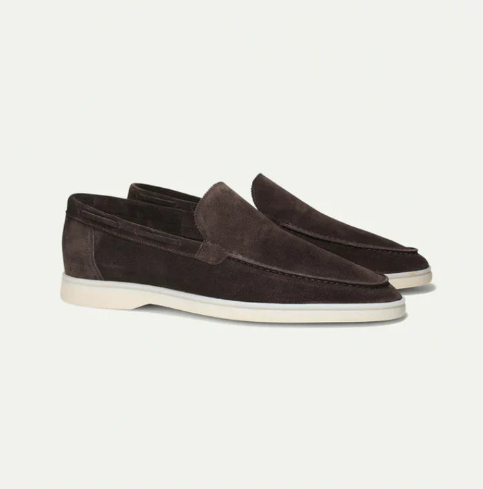 Old Money Klassische Loafers aus Wildleder für stilbewusste Herren