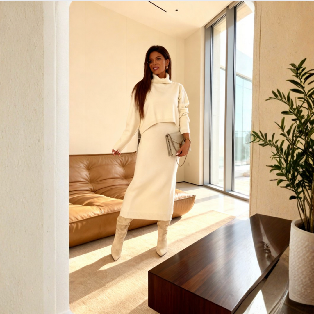 Elena | Stilvolles Winter-Layering für Damen