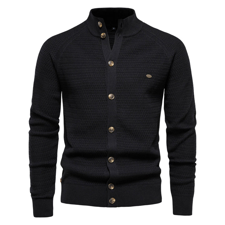 KHARI | Klassische Strickjacke aus weicher Baumwolle
