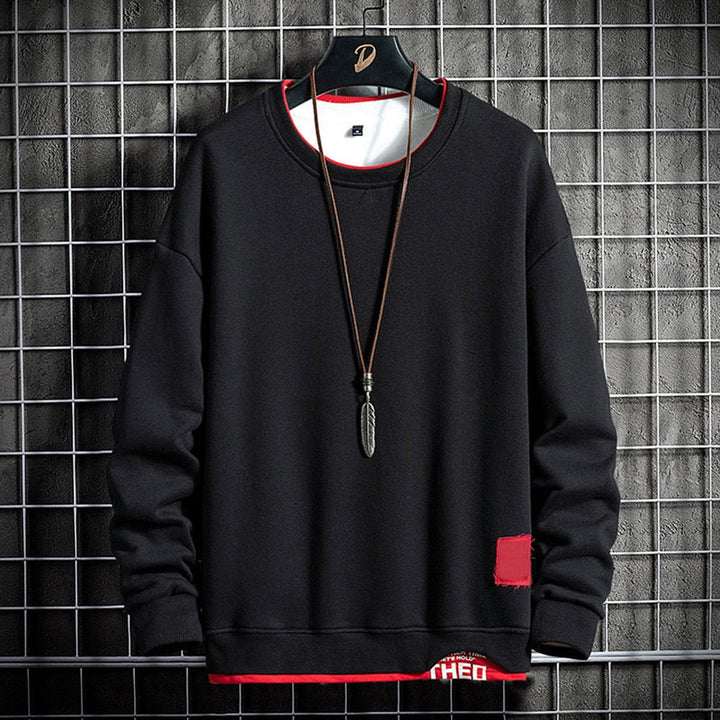 DAVID | Lässiges gefüttertes Sweatshirt im modernen Stil