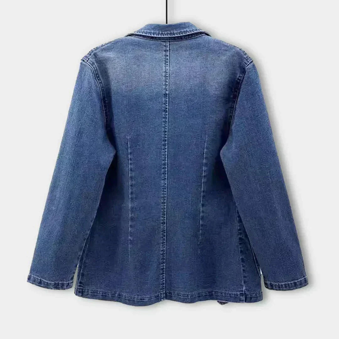 Isabella | Stylischer Denim Blazer für Alltag und Büro