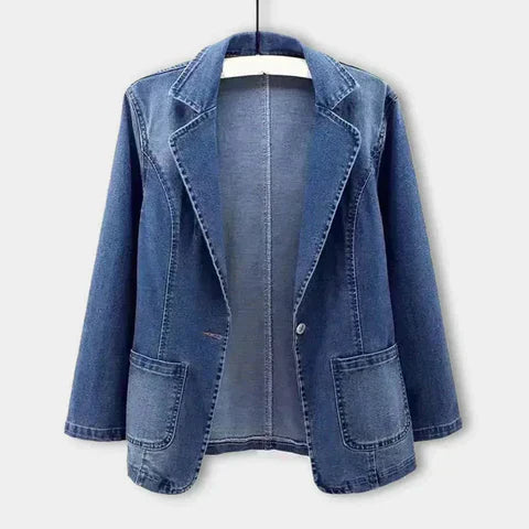 Isabella | Stylischer Denim Blazer für Alltag und Büro