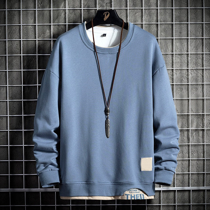 DAVID | Lässiges gefüttertes Sweatshirt im modernen Stil