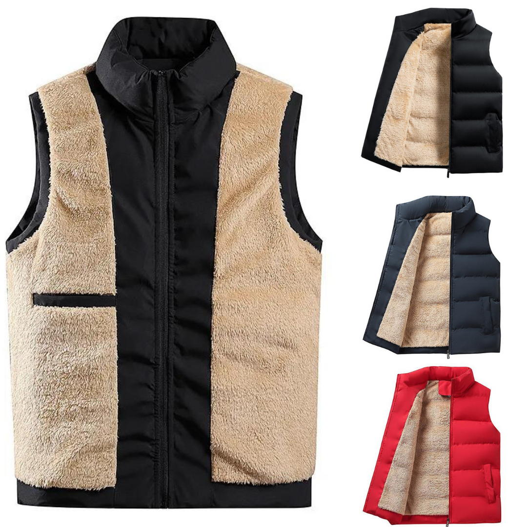 Dominic | Warme Daunenjacke mit Baumwolle und Lammwolle