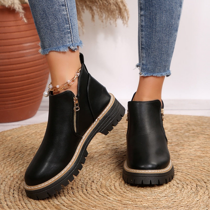 Paula | Damen Luxus-Stiefeletten modisch & stilvoll