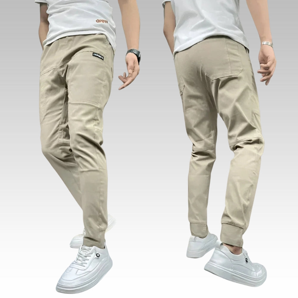 Leon | Stylishe Herren Stretch-Cargohose für Alltag