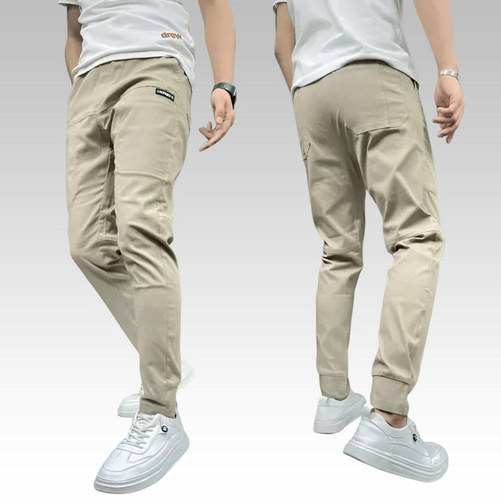 Leon | Stylishe Herren Stretch-Cargohose für Alltag