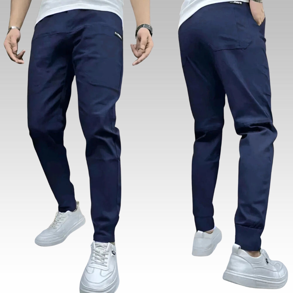 Leon | Stylishe Herren Stretch-Cargohose für Alltag