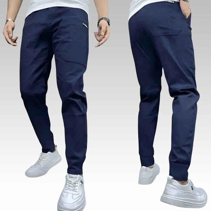 Leon | Stylishe Herren Stretch-Cargohose für Alltag