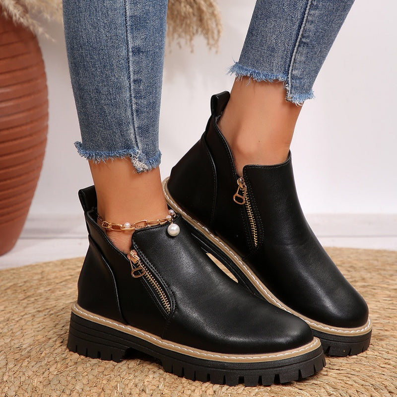 Paula | Damen Luxus-Stiefeletten modisch & stilvoll