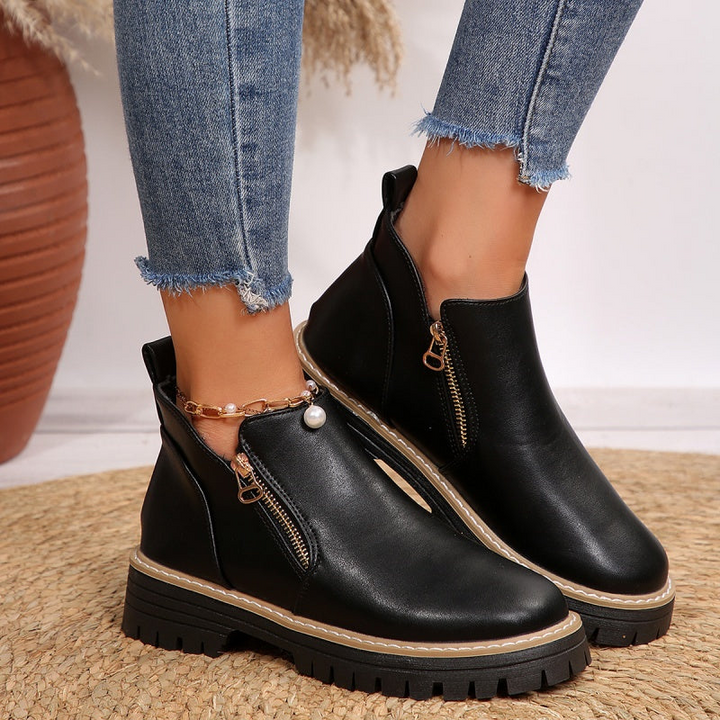 Paula | Damen Luxus-Stiefeletten modisch & stilvoll