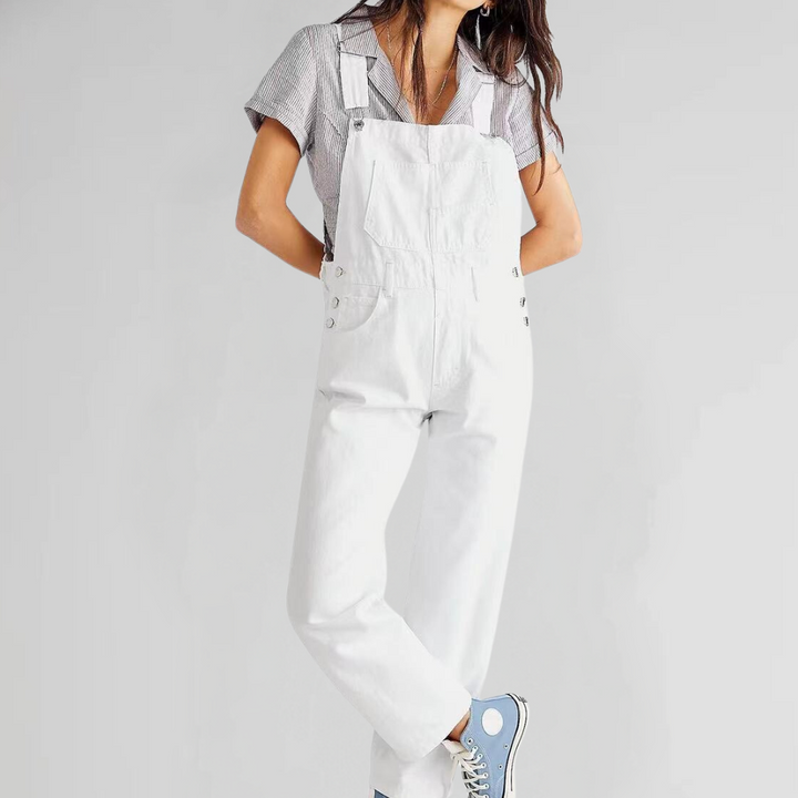 Maya | Trendiger Urbaner Jumpsuit Damen aus Denim