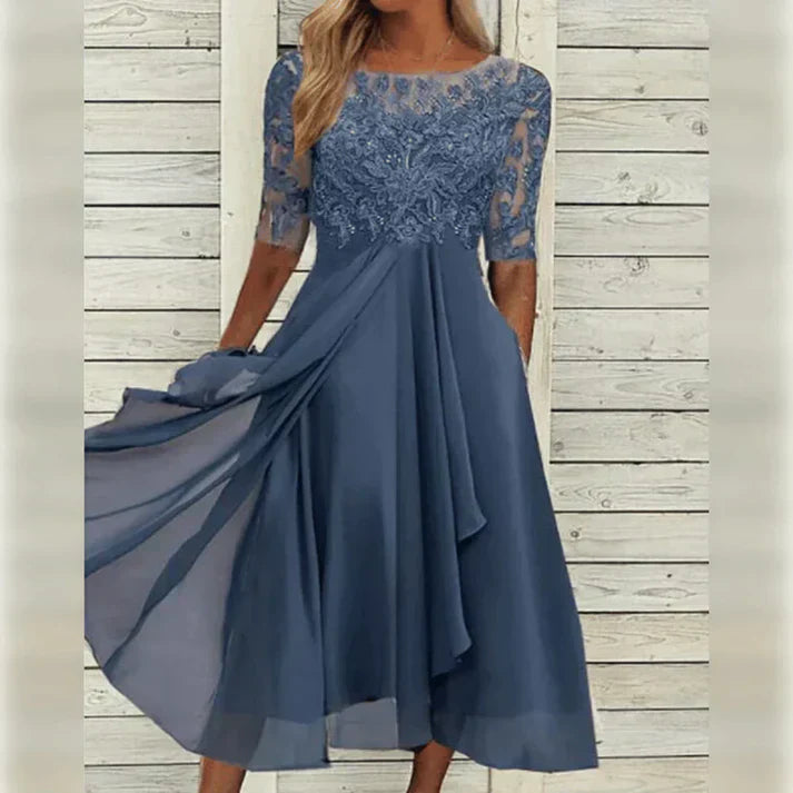 Rita | Elegantes Sommerkleid mit fließendem Schnitt und Stil
