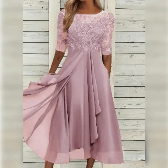 Rita | Elegantes Sommerkleid mit fließendem Schnitt und Stil