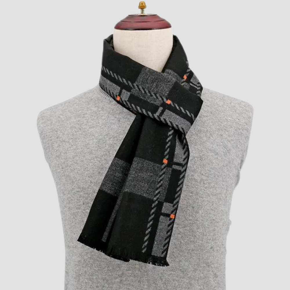 Luxury | Kariertes Accessoire für Männer – eleganter Schal