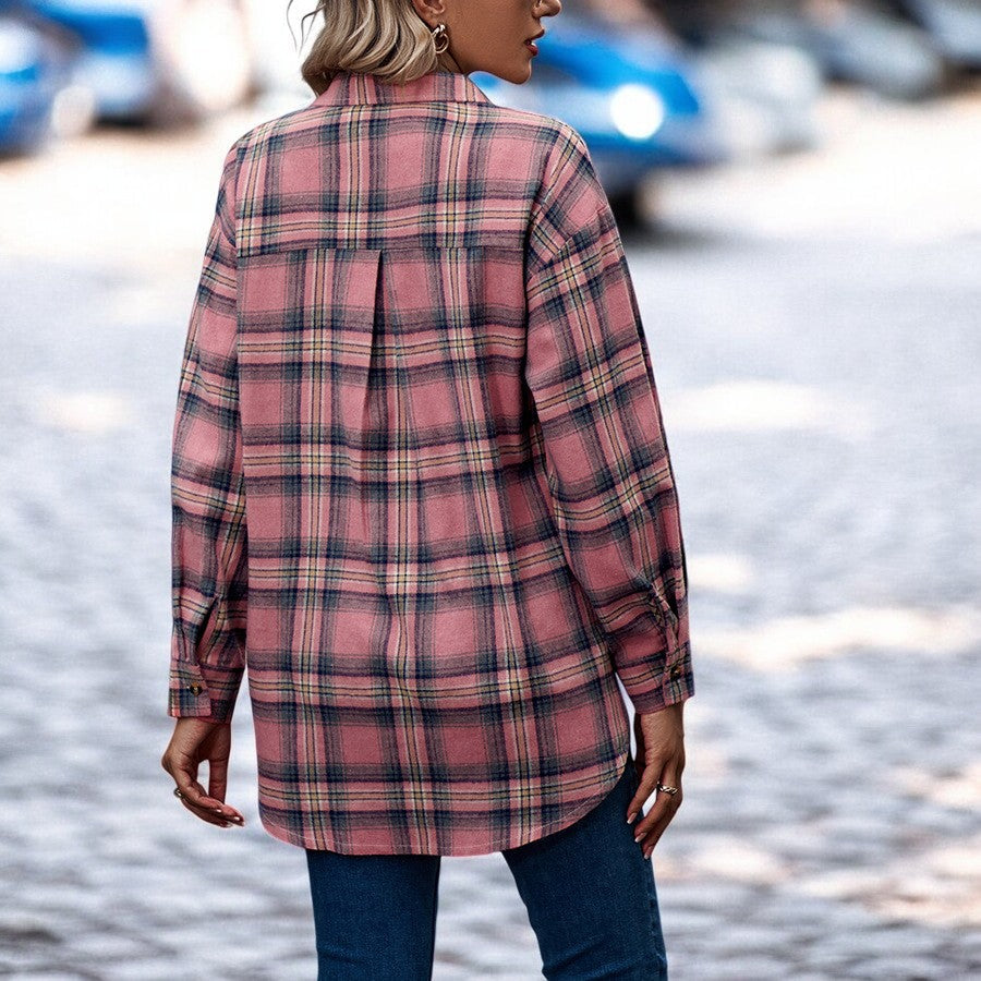 Blytta | Großes Damen-Karohemd im Oversize-Look
