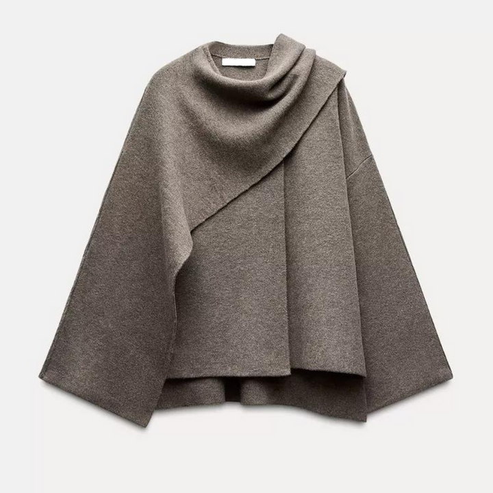 Helena | Damen Oversized Mantel lässig & warm