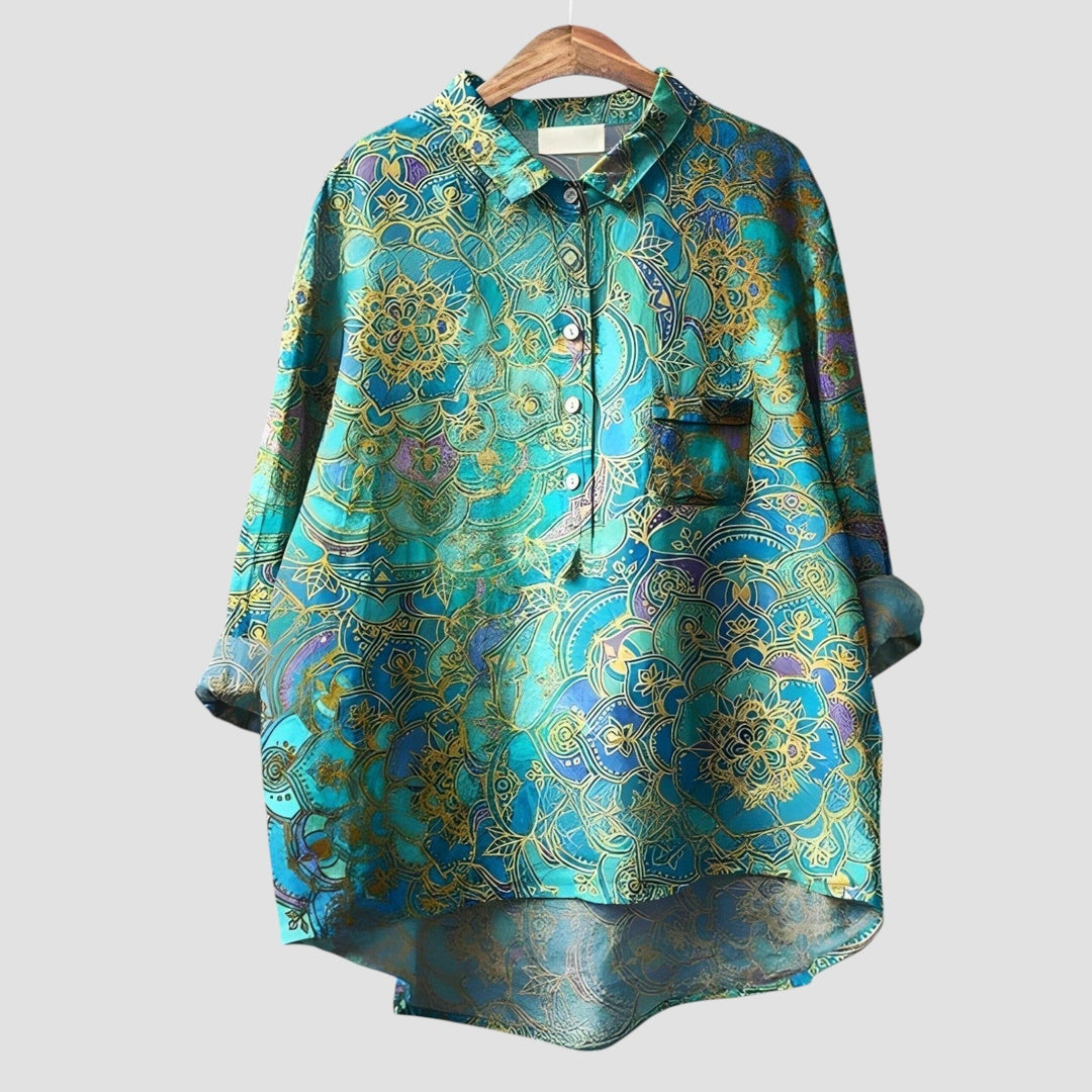 Camilla | Elegante Bluse mit edlem Design