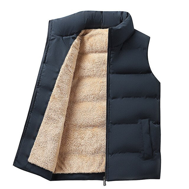 Dominic | Warme Daunenjacke mit Baumwolle und Lammwolle