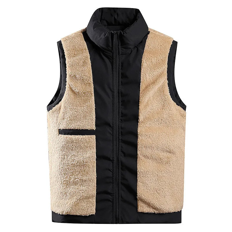 Dominic | Warme Daunenjacke mit Baumwolle und Lammwolle