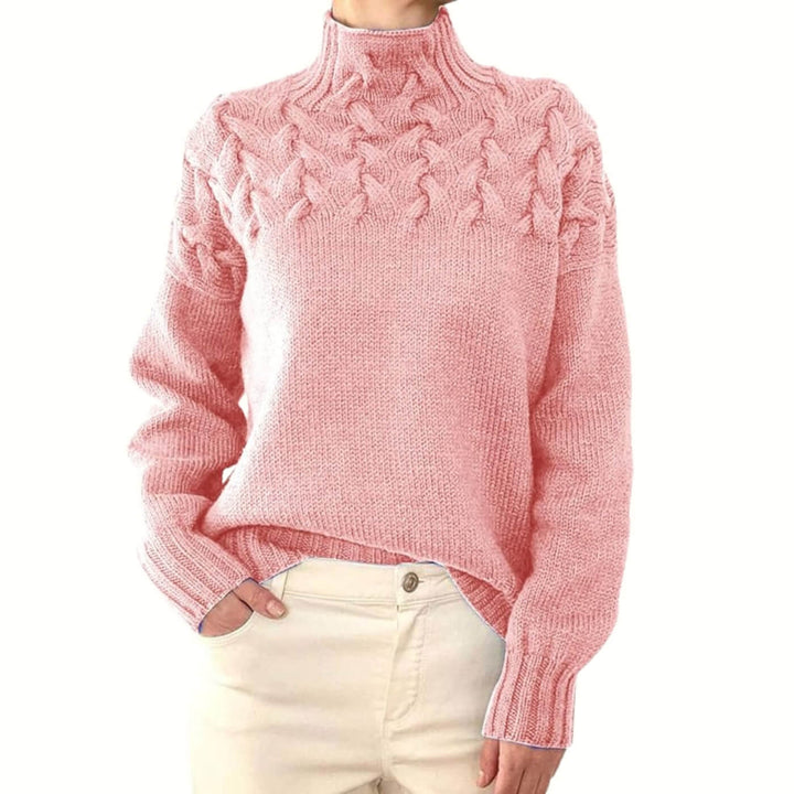 Paula | Kuscheliger Strickpullover für Wintertage