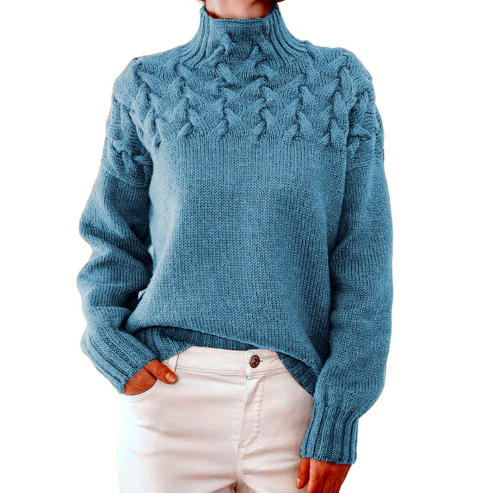 Paula | Kuscheliger Strickpullover für Wintertage