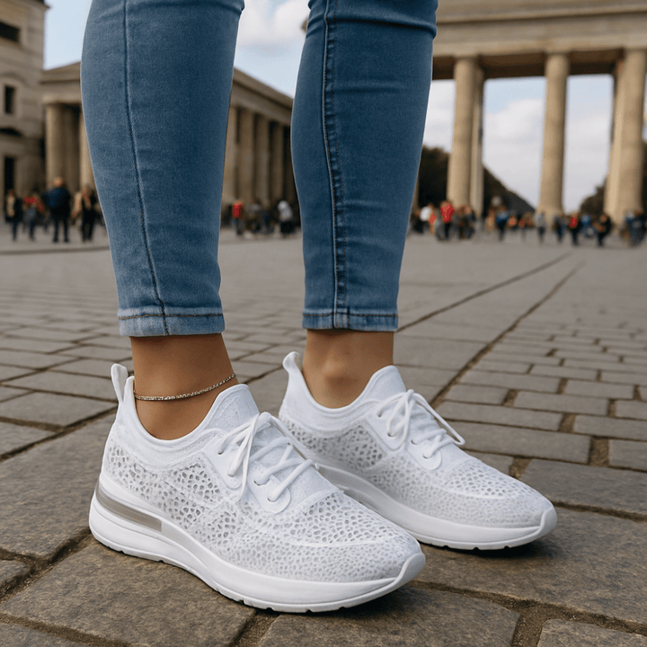 Elena | Funkelnde Damen-Sneakers modern & cozy