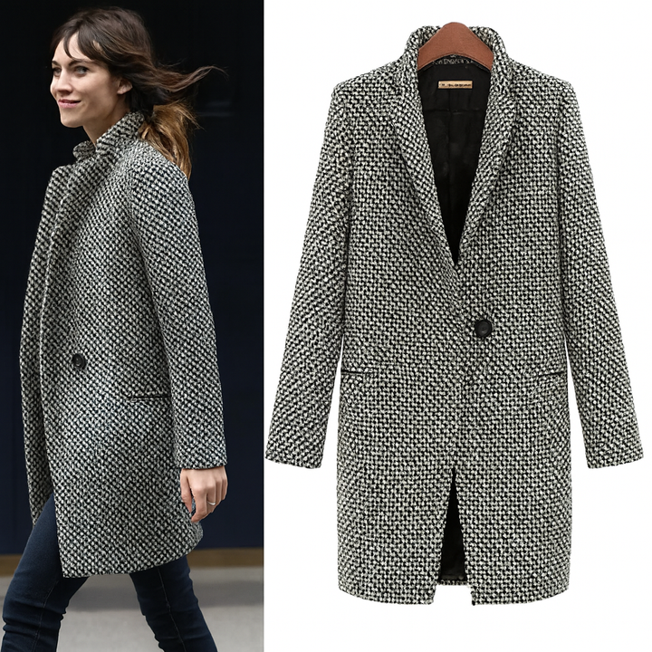 Clara | Eleganter Damenmantel für Herbst & Alltag