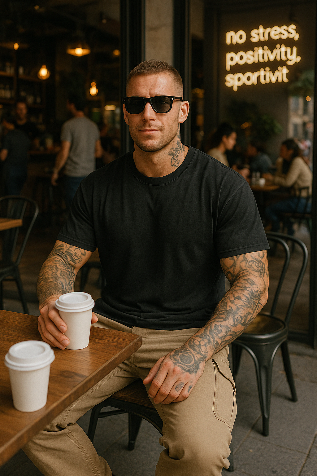 Finn | Lässiges Herren Oversized Baumwollshirt Set – 3er-Pack