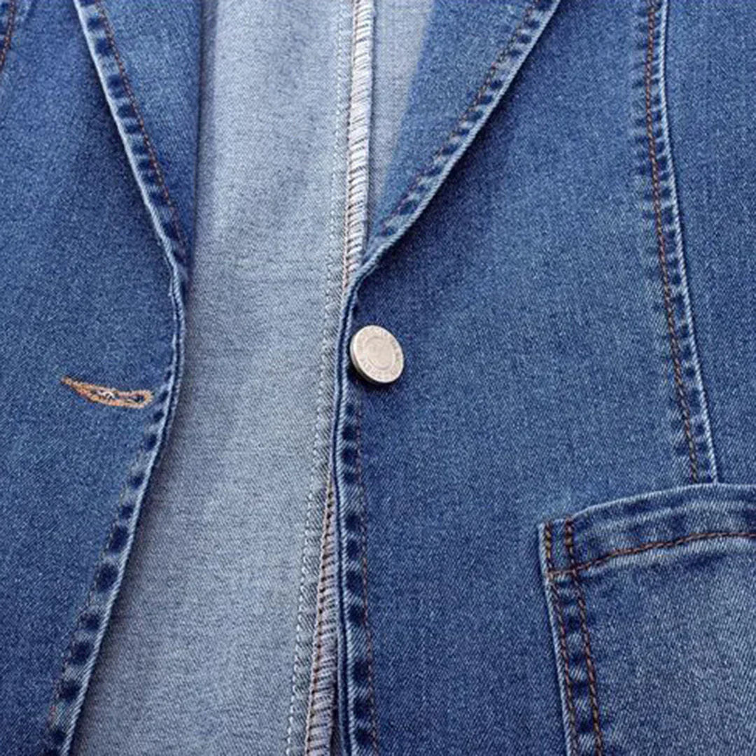 Isabella | Stylischer Denim Blazer für Alltag und Büro