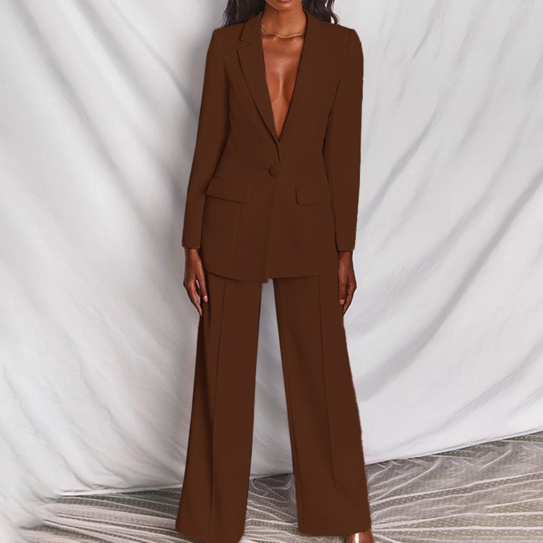 Lorel Blazer & Hose Set für Business & Freizeit Looks