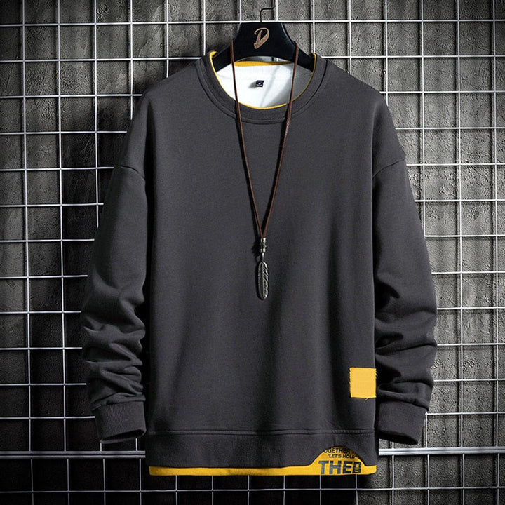 DAVID | Lässiges gefüttertes Sweatshirt im modernen Stil