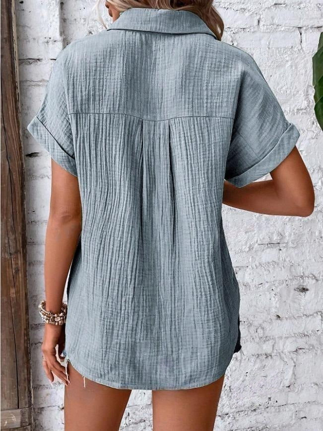 De Viva | Klassische Hemdbluse mit Stil