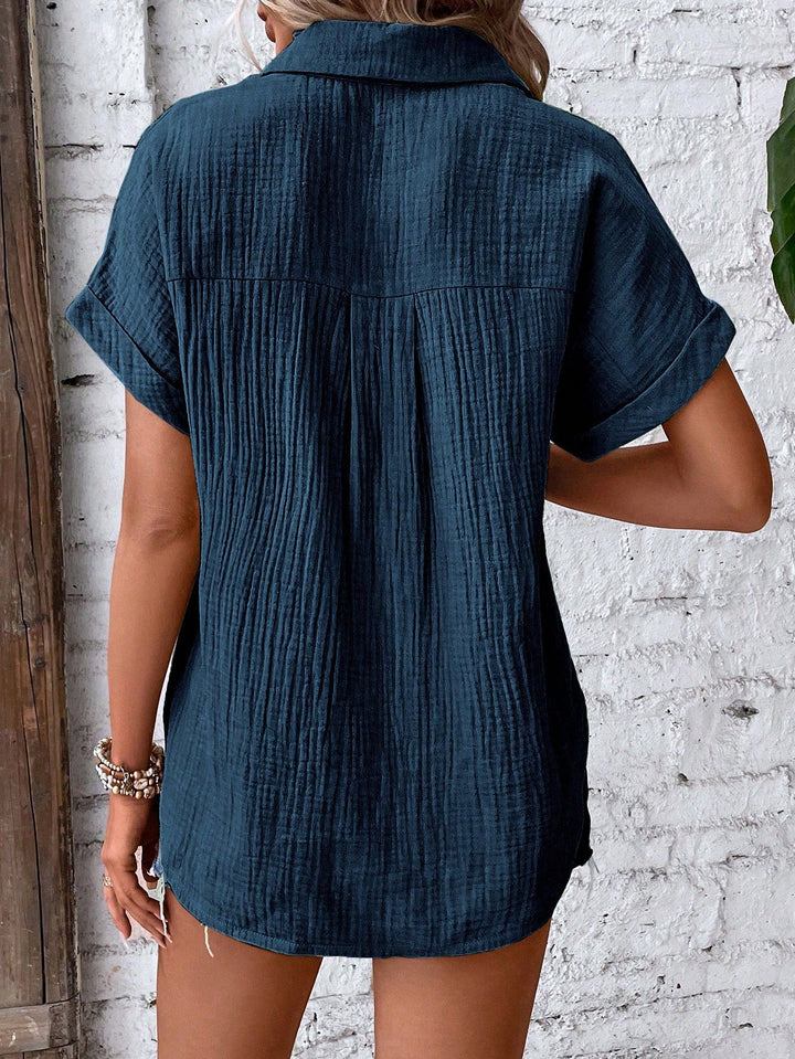 De Viva | Klassische Hemdbluse mit Stil