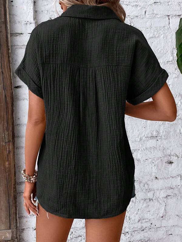 De Viva | Klassische Hemdbluse mit Stil
