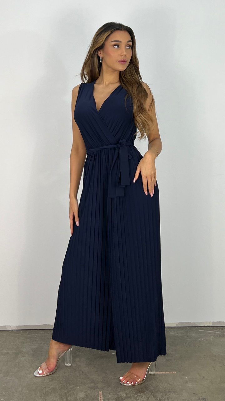 Julia | Plissee-Overall für elegante Anlässe