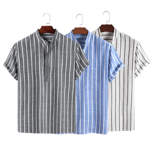 Santorini Sommer Shirt für mediterrane Sommerstimmung