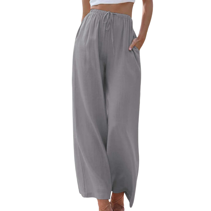 Adeline | Bequeme Baumwoll-Leinenhose mit Eleganz
