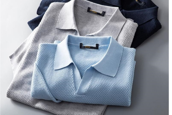 MAXIMILIAN COLE PIQUÉ-STRICK-POLO