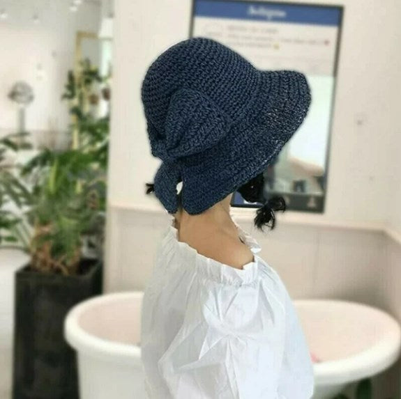Greta | Eleganter Sonnenhut Damen Chic Look