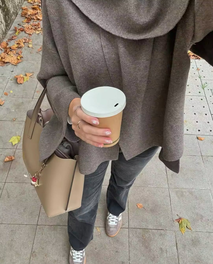 Amelie | Eleganter Cape-Coat für kühle Tage